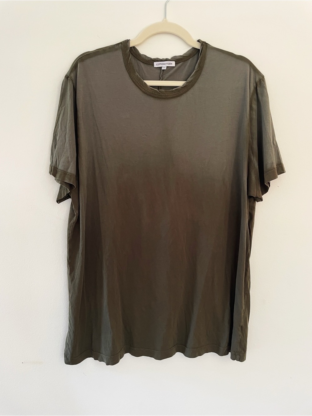 Cotton Citizen Men's Prince Tee Short Sleeve Crewneck Supima Gradient Ombré XXL